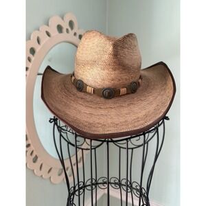 STETSON/ (Stetson) KIMBALL/Western Hat 100% Western Palm Medium